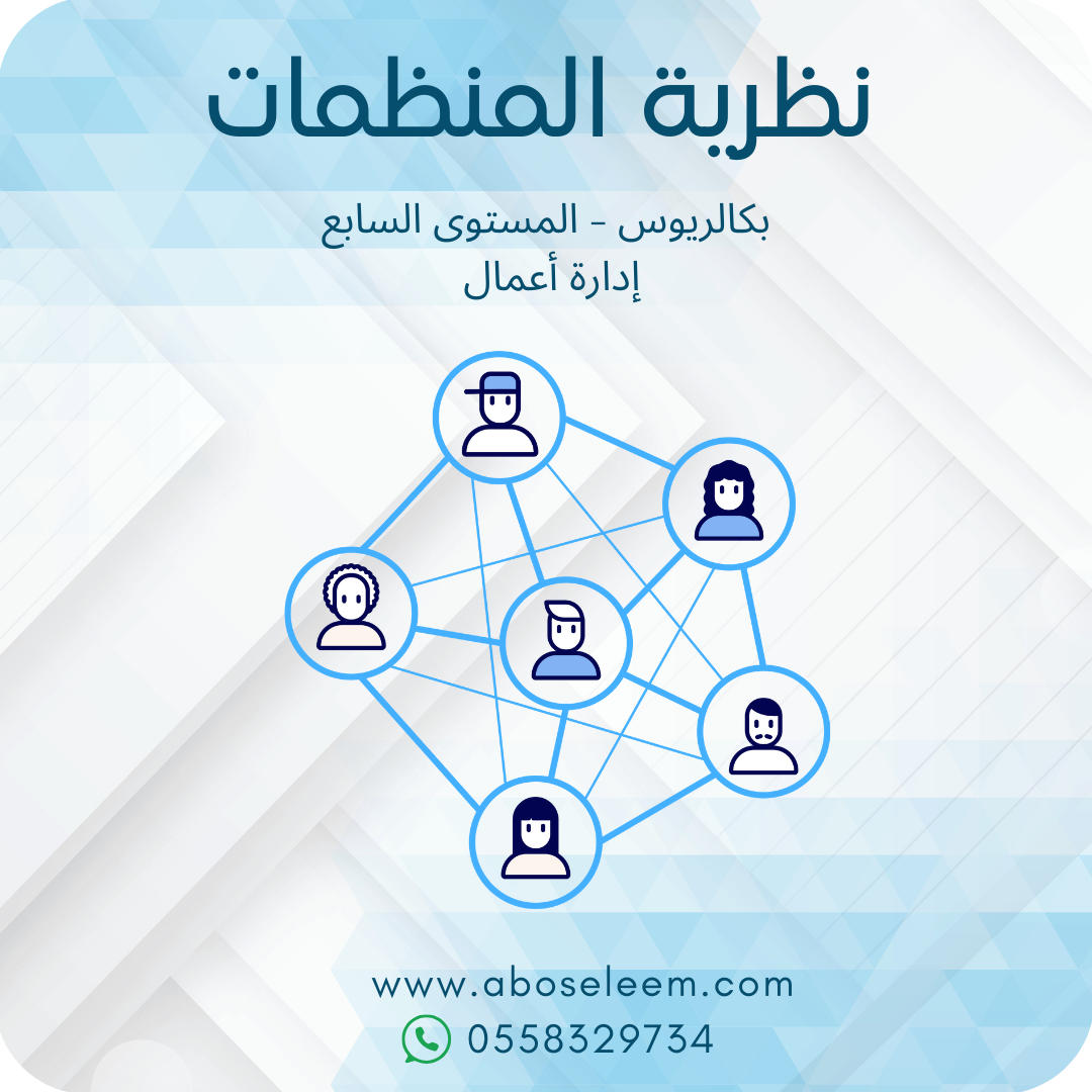 نظرية المنظمات